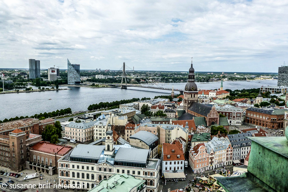 Riga / Blick über die Duna