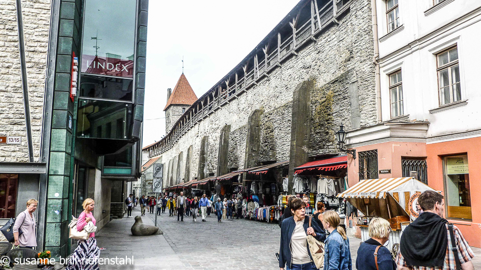 Tallinn (Reval) / Stadtmauer